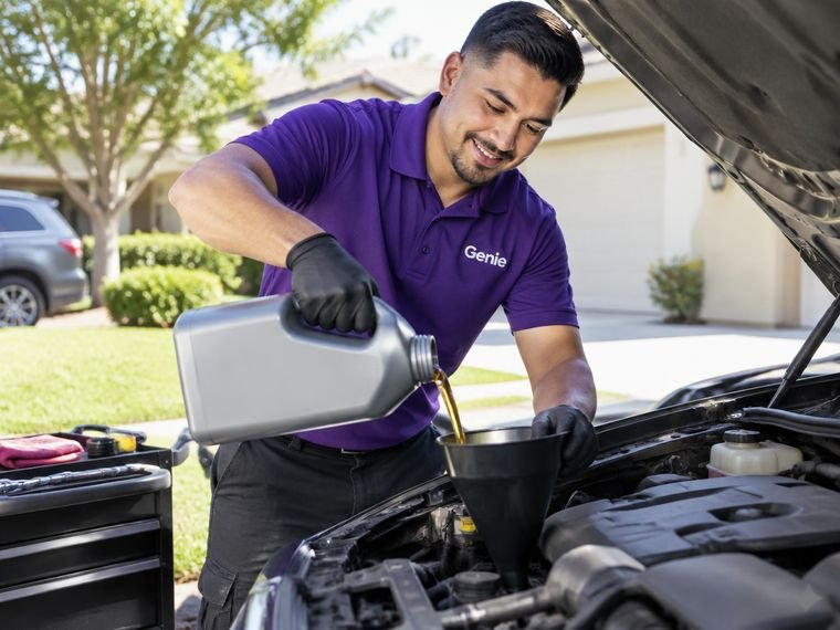 Mobile car care — a vetted Genie pro