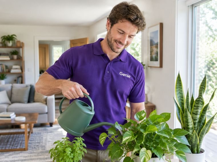 Home & house sitting — a vetted Genie pro