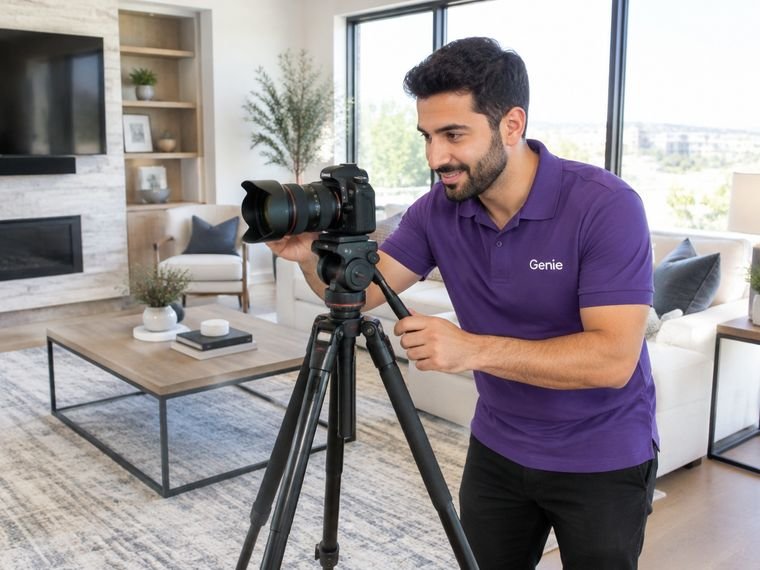 Real estate & media — a vetted Genie pro